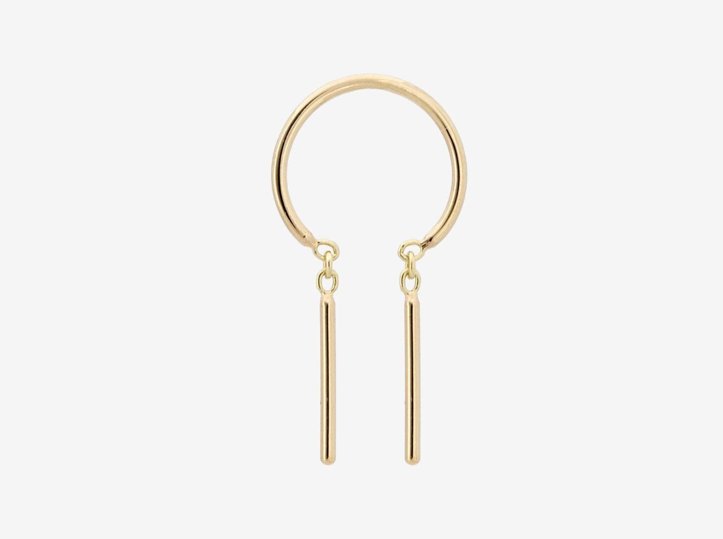 Baby Chime Earring in 14k Yellow Gold by jack&g