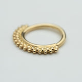 Kolo Seam Ring 16g 3/8”, 14k Yellow Gold